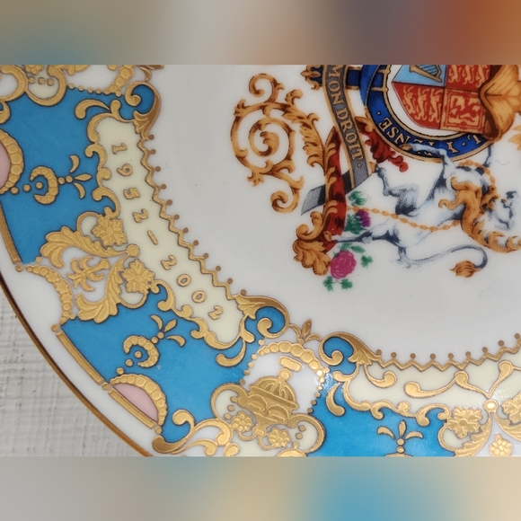 Royal Collection Golden Jubilee Fine Bone China Trinket Dish 2002 MINT Condition - Picture 5 of 6